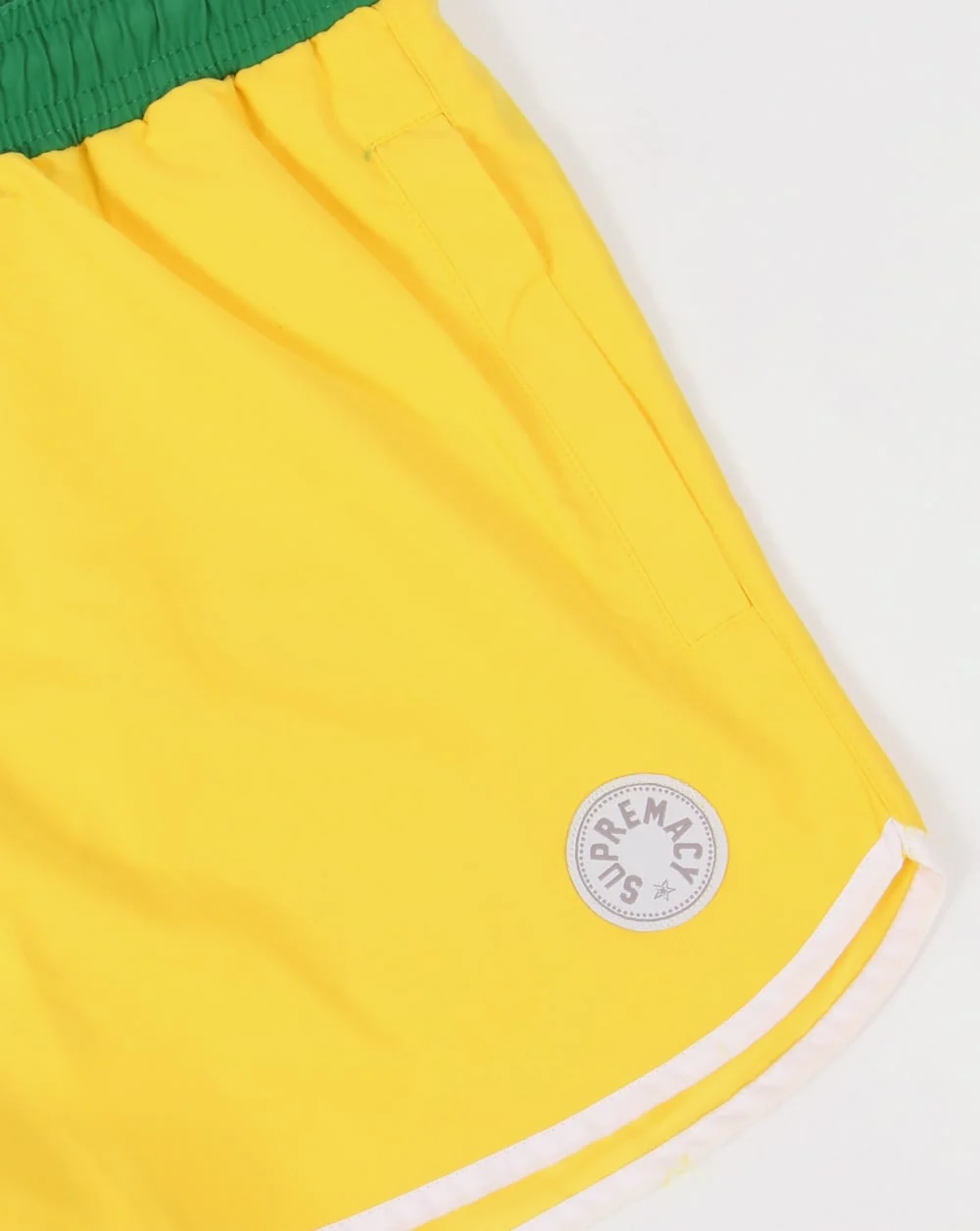 Supremacy Brasil Swim Shorts Yellow/green - Image 3