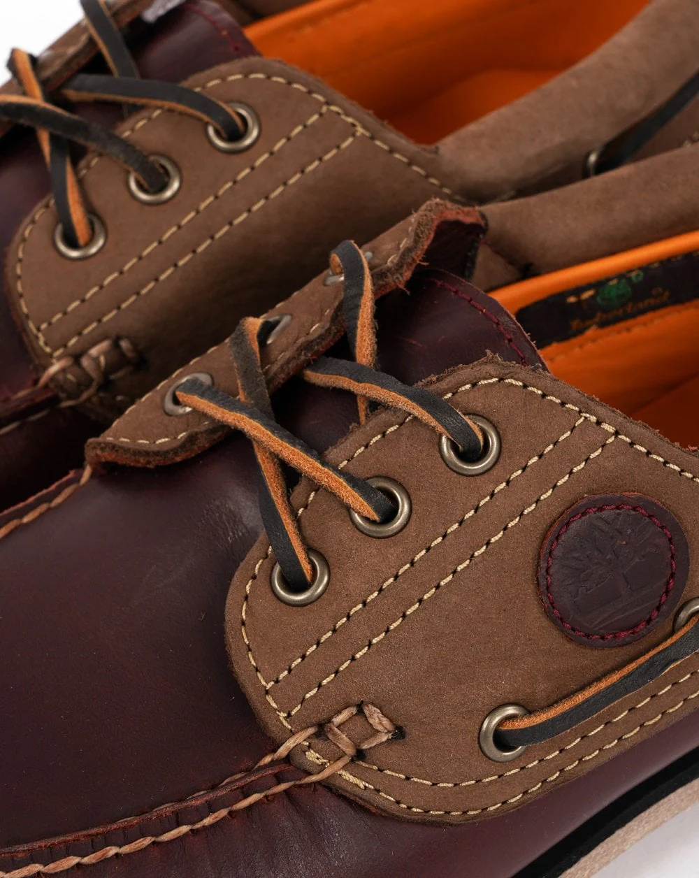 Timberland Authentics 3 Eye Boat Shoes Burgundy - Image 2