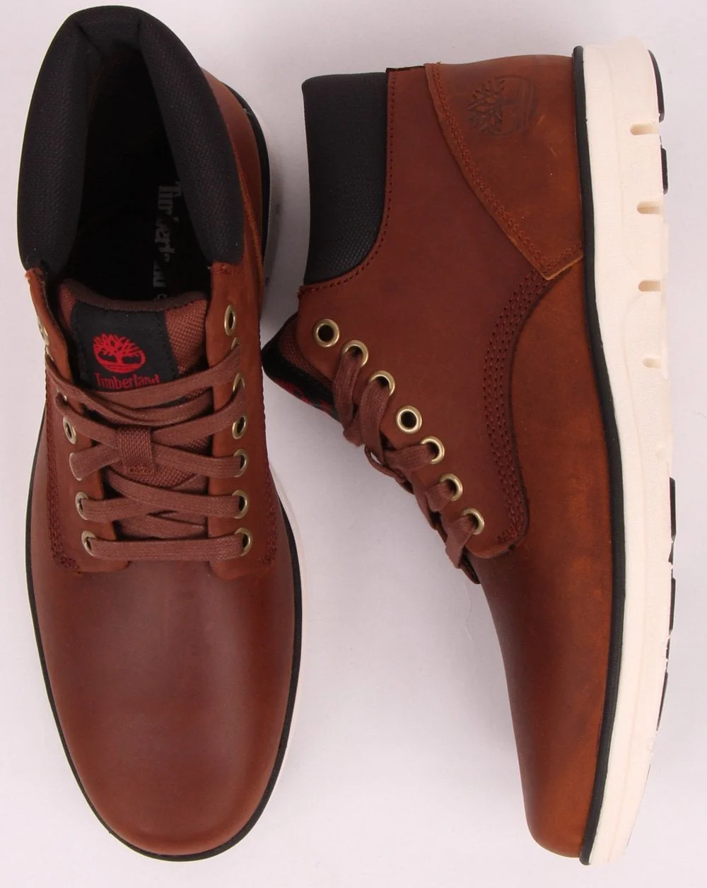 Timberland Brad Street Mid Lace-Up Boots Brown - Image 3