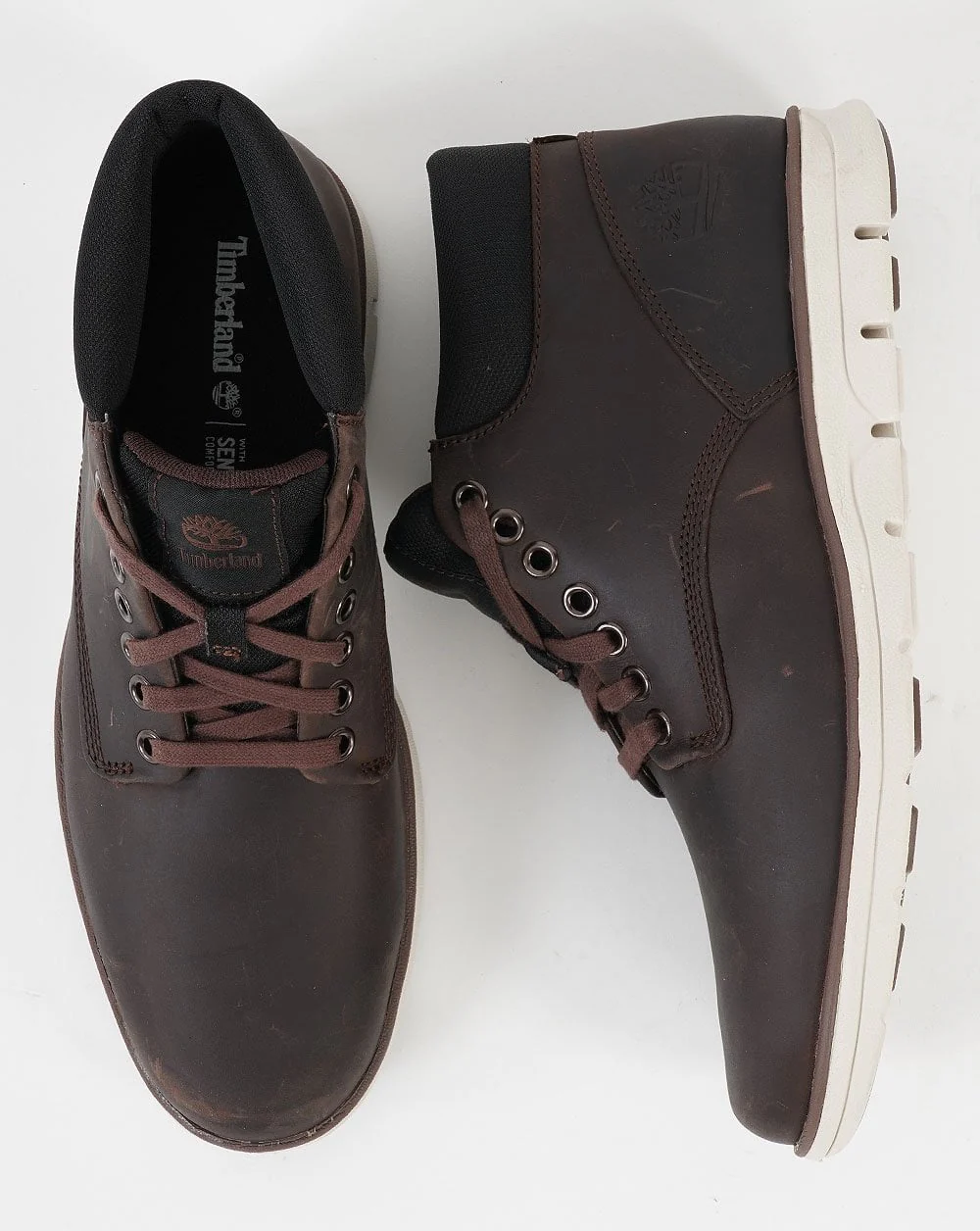 Timberland Bradstreet Chukka Leather Boot Dark Brown - Image 3
