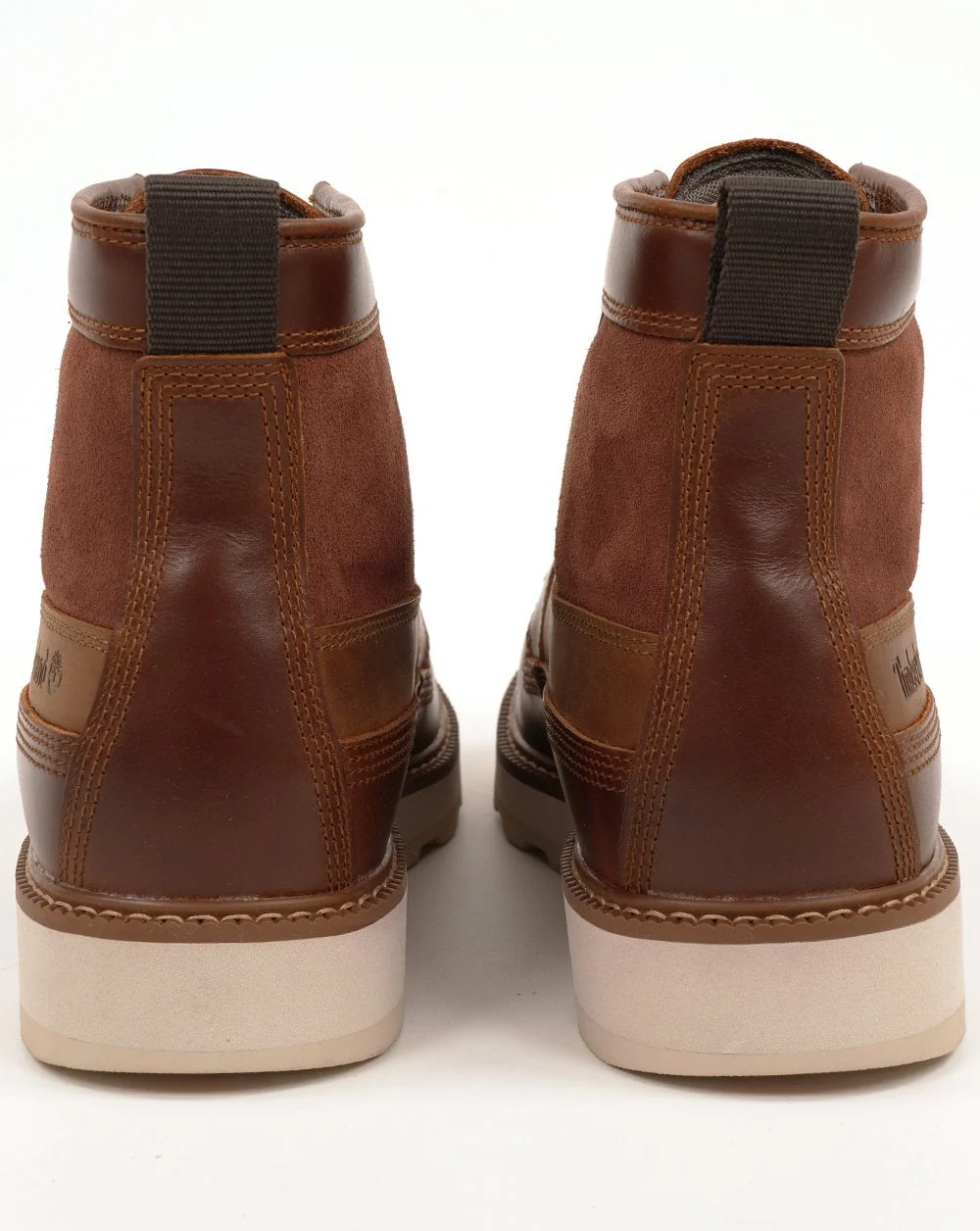 Timberland Britton Mills Mid Lace Waterproof Boot Rust Full Grain - Image 4