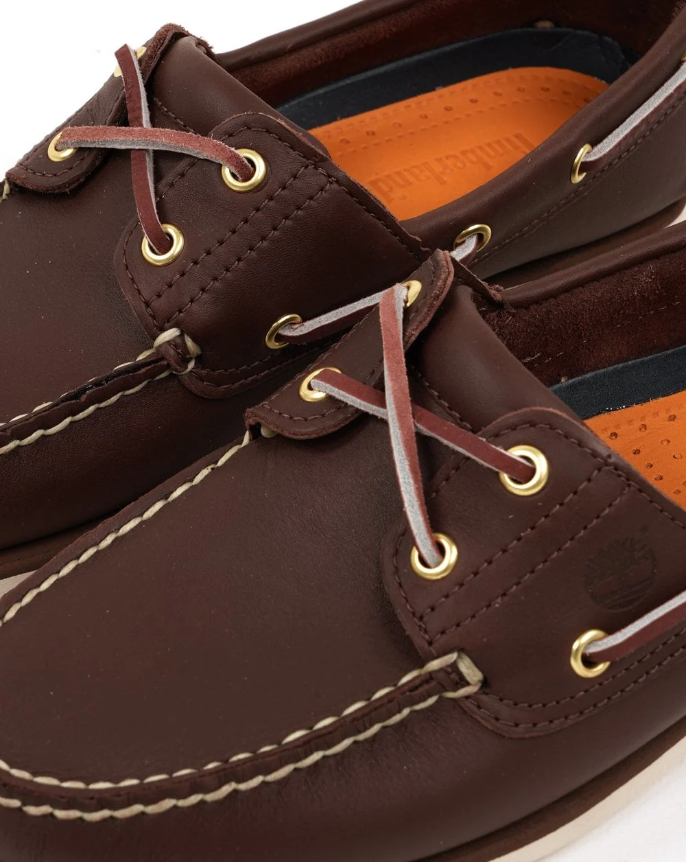 Timberland Classic 2 Eye Boat Shoes Brown - Image 2