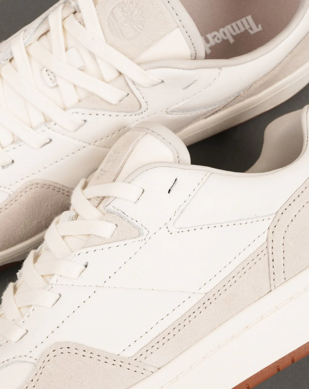 Timberland Jackson Court Trainers Natural - Image 3
