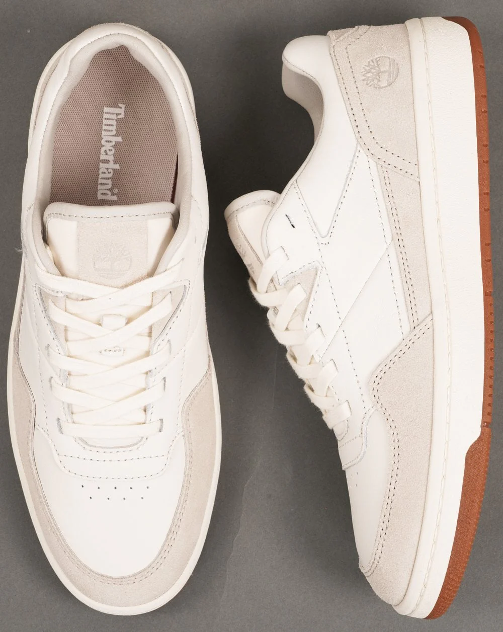 Timberland Jackson Court Trainers Natural - Image 4