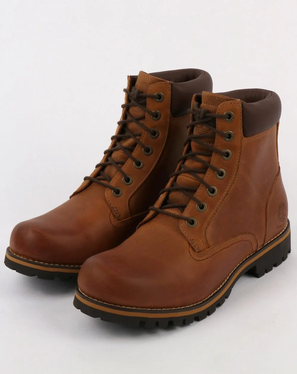 Timberland Rugged 6 Inch Plain Toe Copper Roughcut