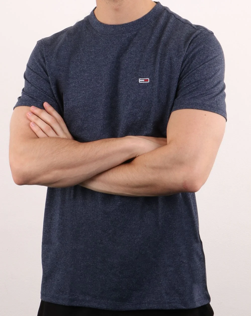 Tommy Hilfiger Blended Tee Blue - Image 3