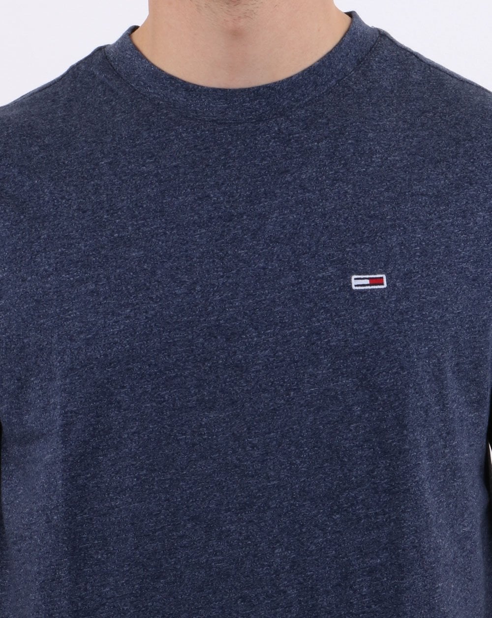 Tommy Hilfiger Blended Tee Blue - Image 4