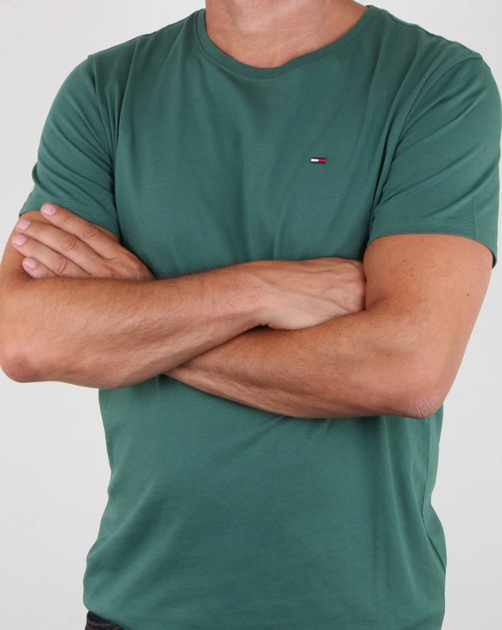 Tommy Hilfiger Block T-shirt Hunter Green - Image 2