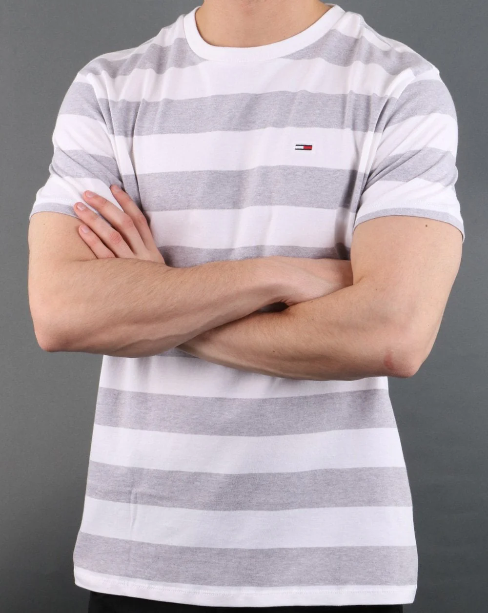 Tommy Hilfiger Bold Stripe T-shirt White - Image 3