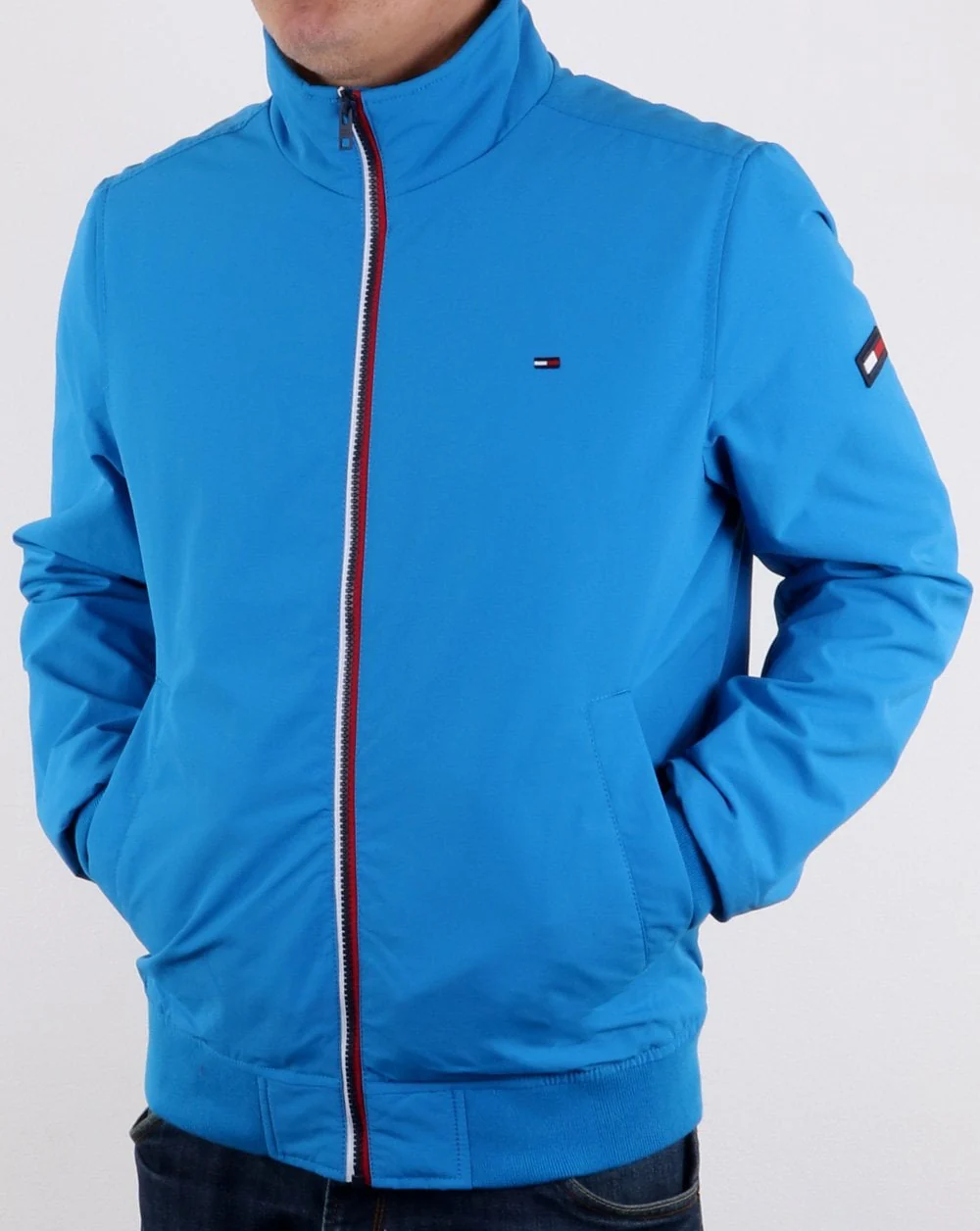Tommy Hilfiger Bomber Jacket Brilliant Blue - Image 2