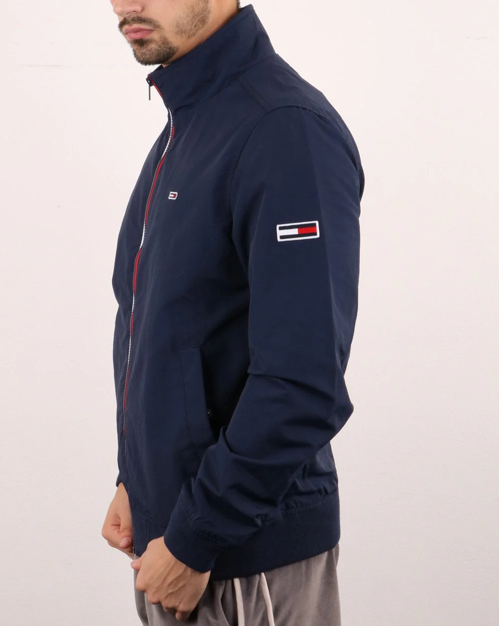 Tommy Hilfiger Bomber Jacket Navy - Image 4