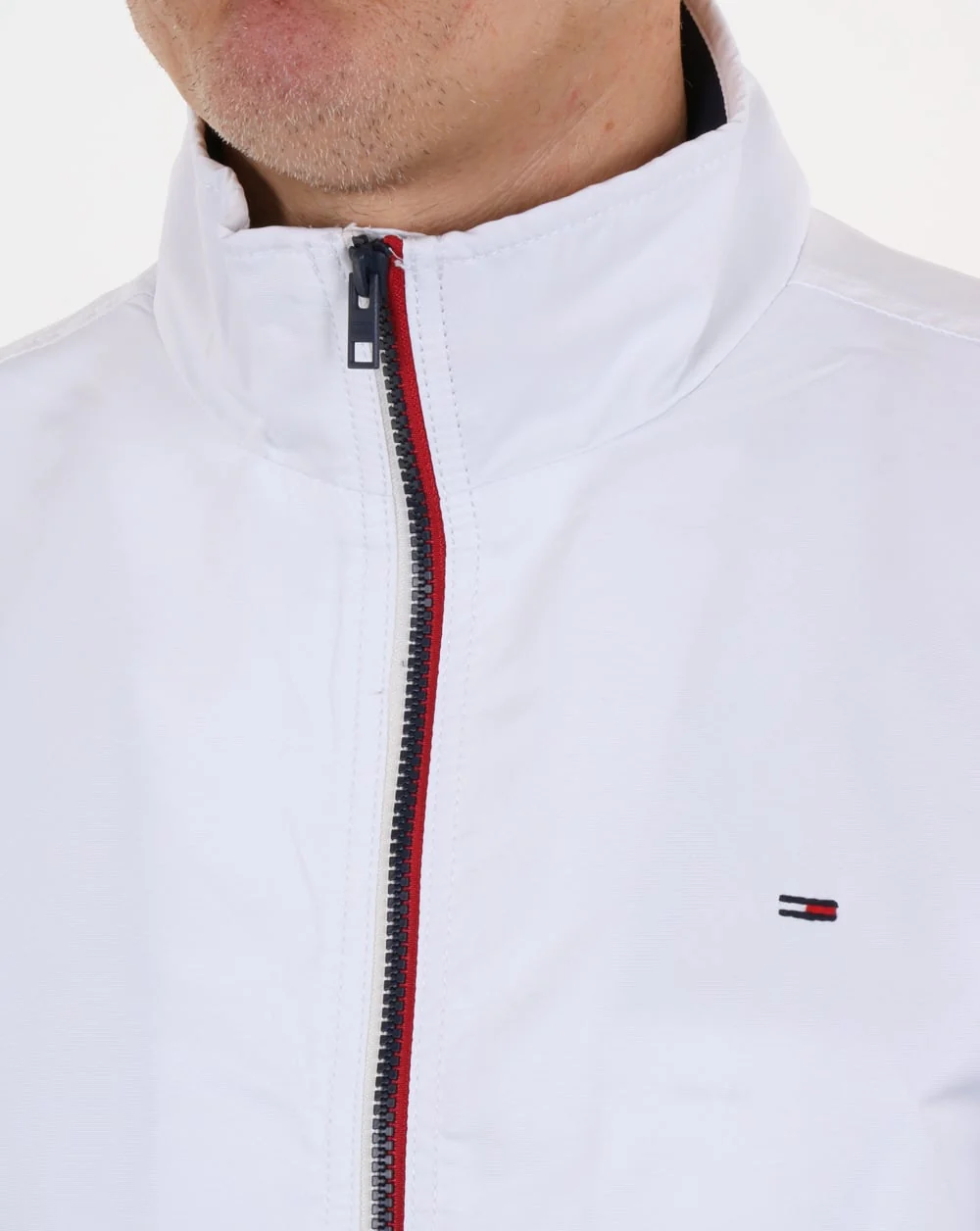 Tommy Hilfiger Casual Bomber Jacket White - Image 2