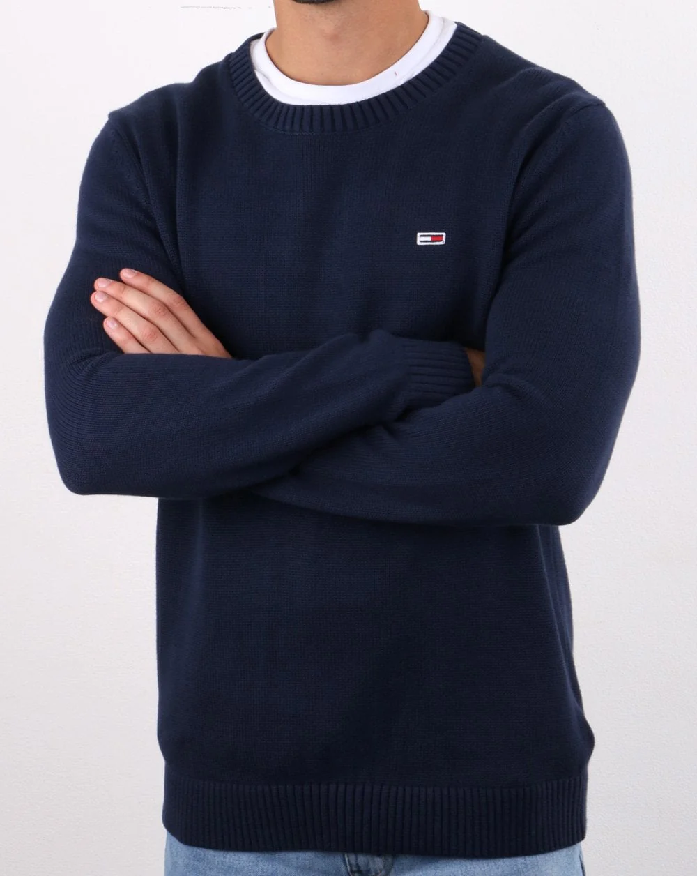 Tommy Hilfiger Classic Jumper Navy - Image 2