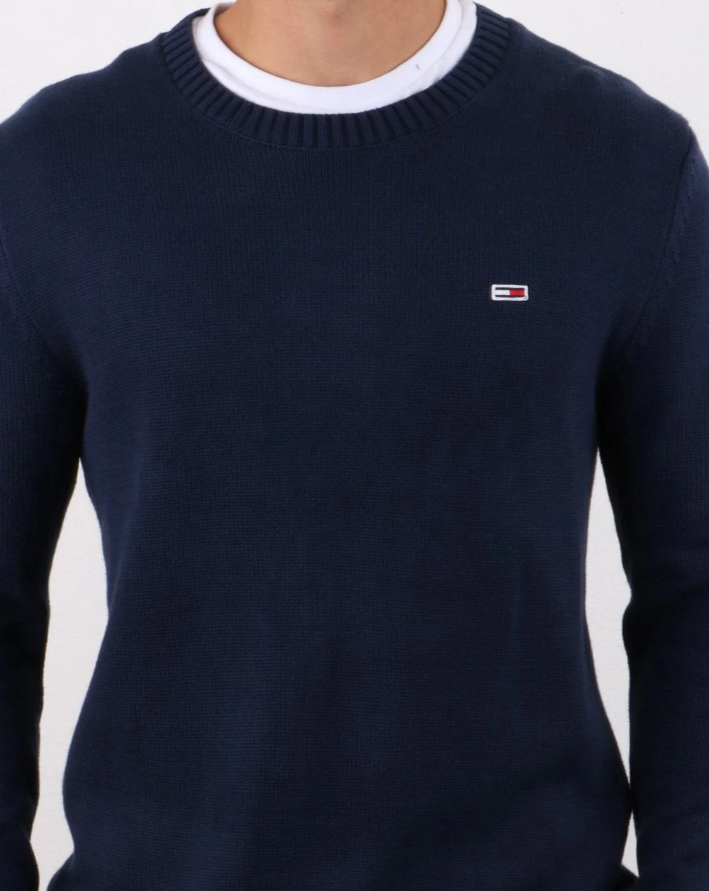 Tommy Hilfiger Classic Jumper Navy - Image 4