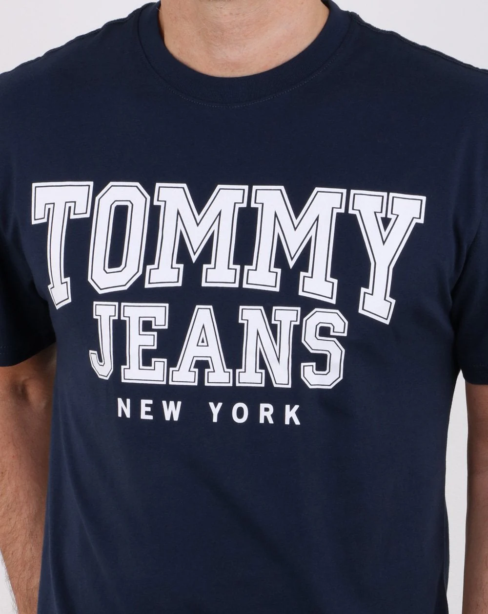Tommy Hilfiger College T-shirt Navy - Image 2