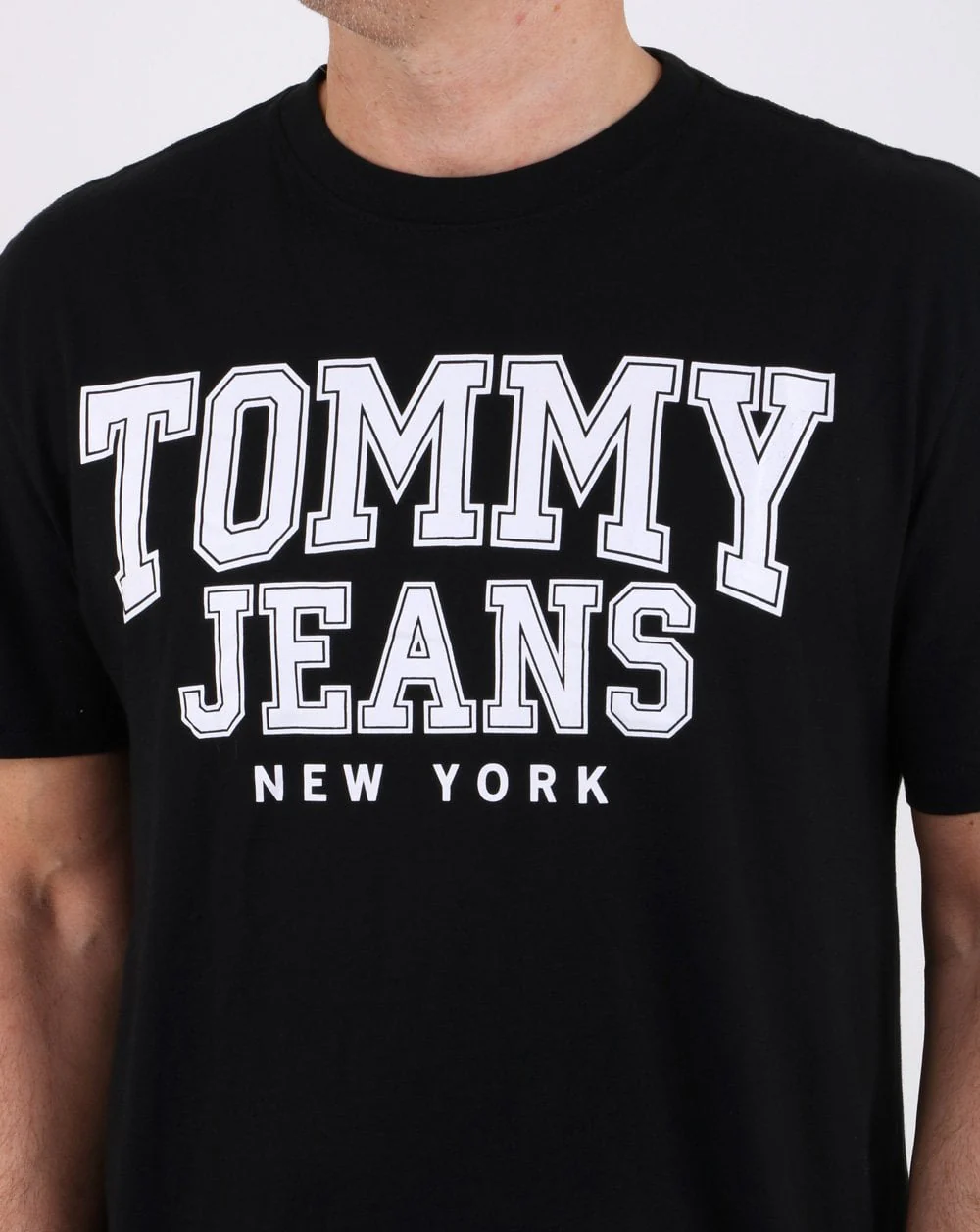 Tommy Hilfiger College T-shirt Tommy Black - Image 2