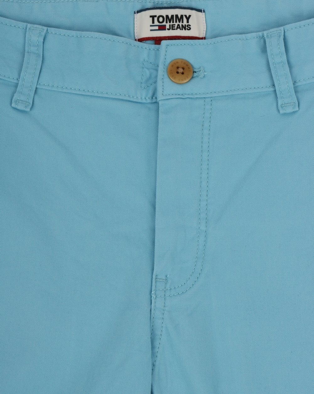 Tommy Hilfiger Cotton Twill Shorts Light Blue - Image 2