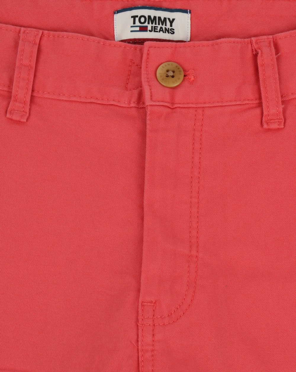 Tommy Hilfiger Cotton Twill Shorts Pink - Image 2