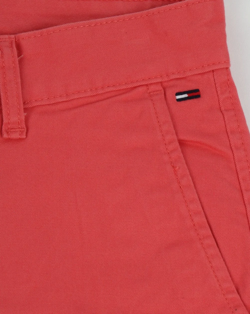 Tommy Hilfiger Cotton Twill Shorts Pink - Image 3