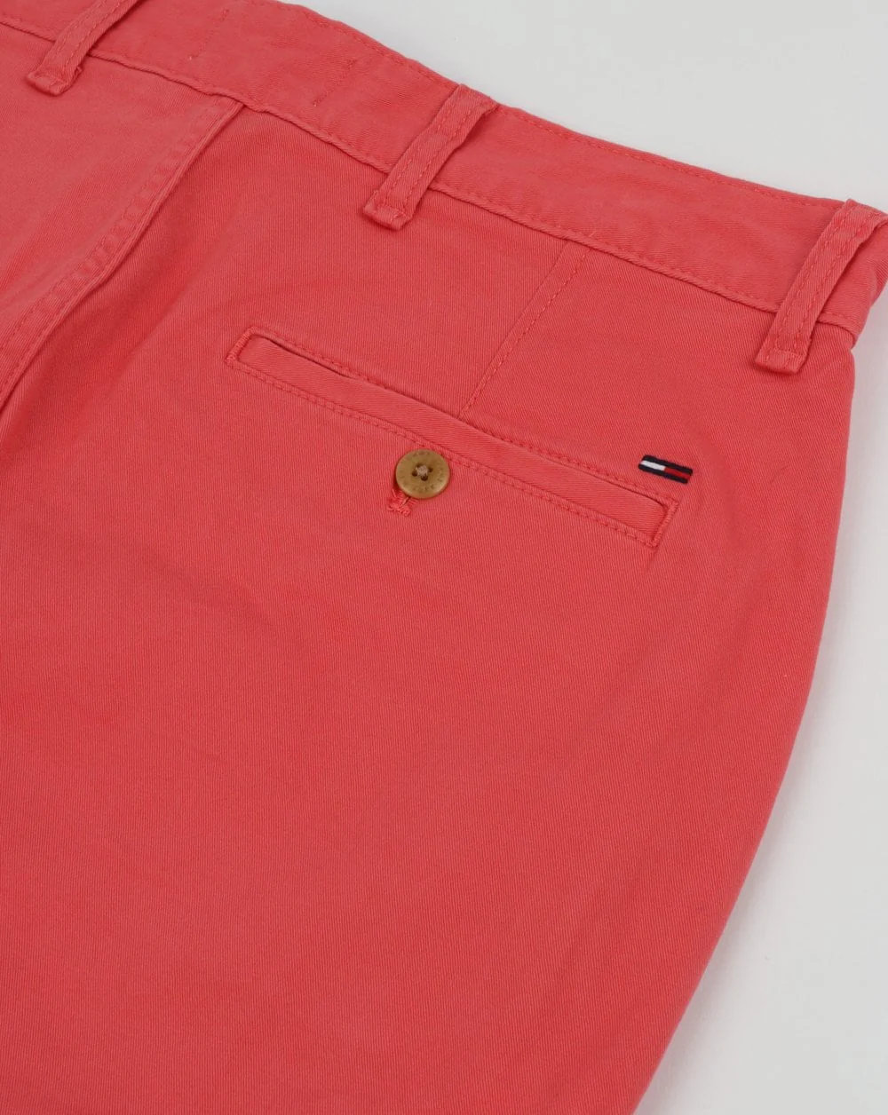 Tommy Hilfiger Cotton Twill Shorts Pink - Image 4