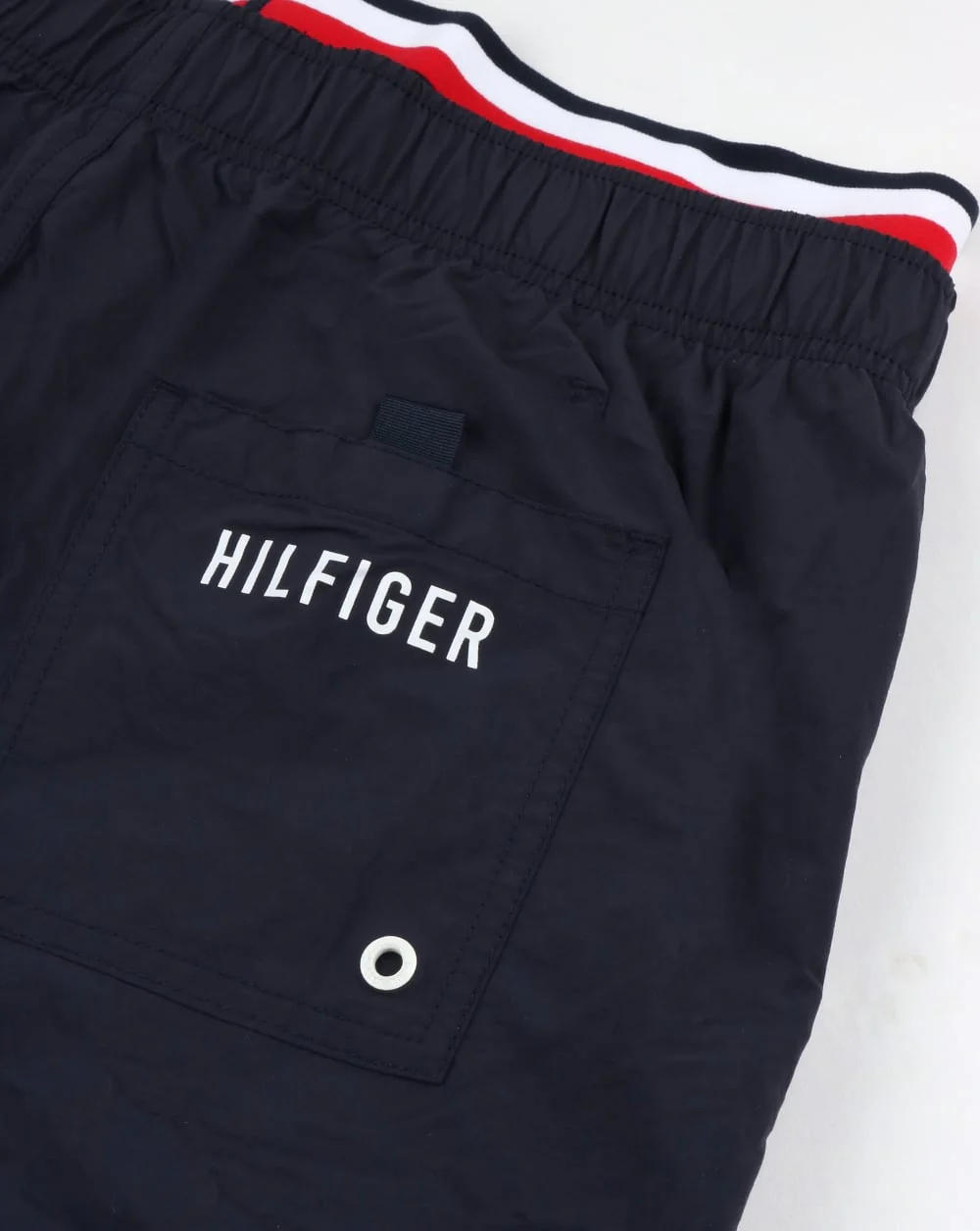 Tommy Hilfiger Double Waistband Swim Shorts Navy - Image 4
