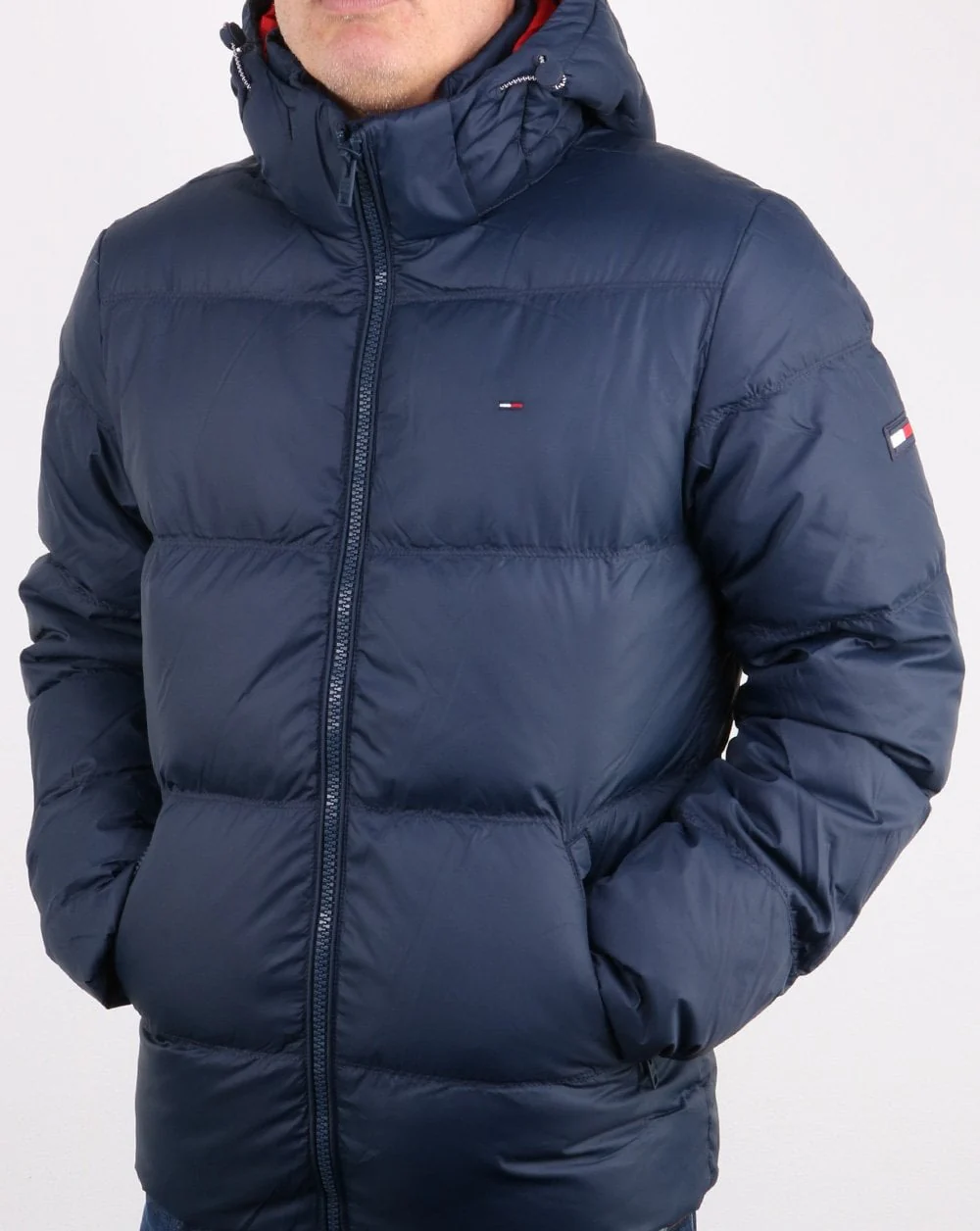 Tommy Hilfiger Down Jacket Navy - Image 3
