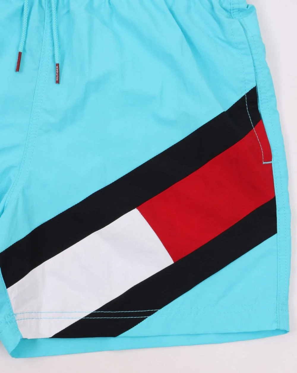 Tommy Hilfiger Drawstring Swim Shorts Fresh Aqua - Image 2