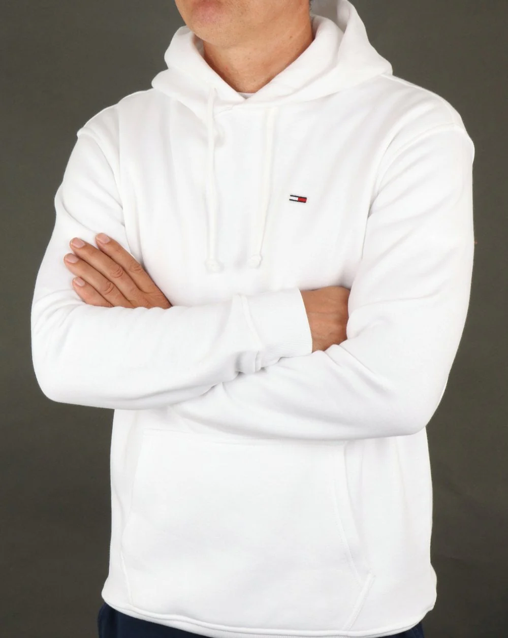Tommy Hilfiger Hoodie Classic White - Image 4