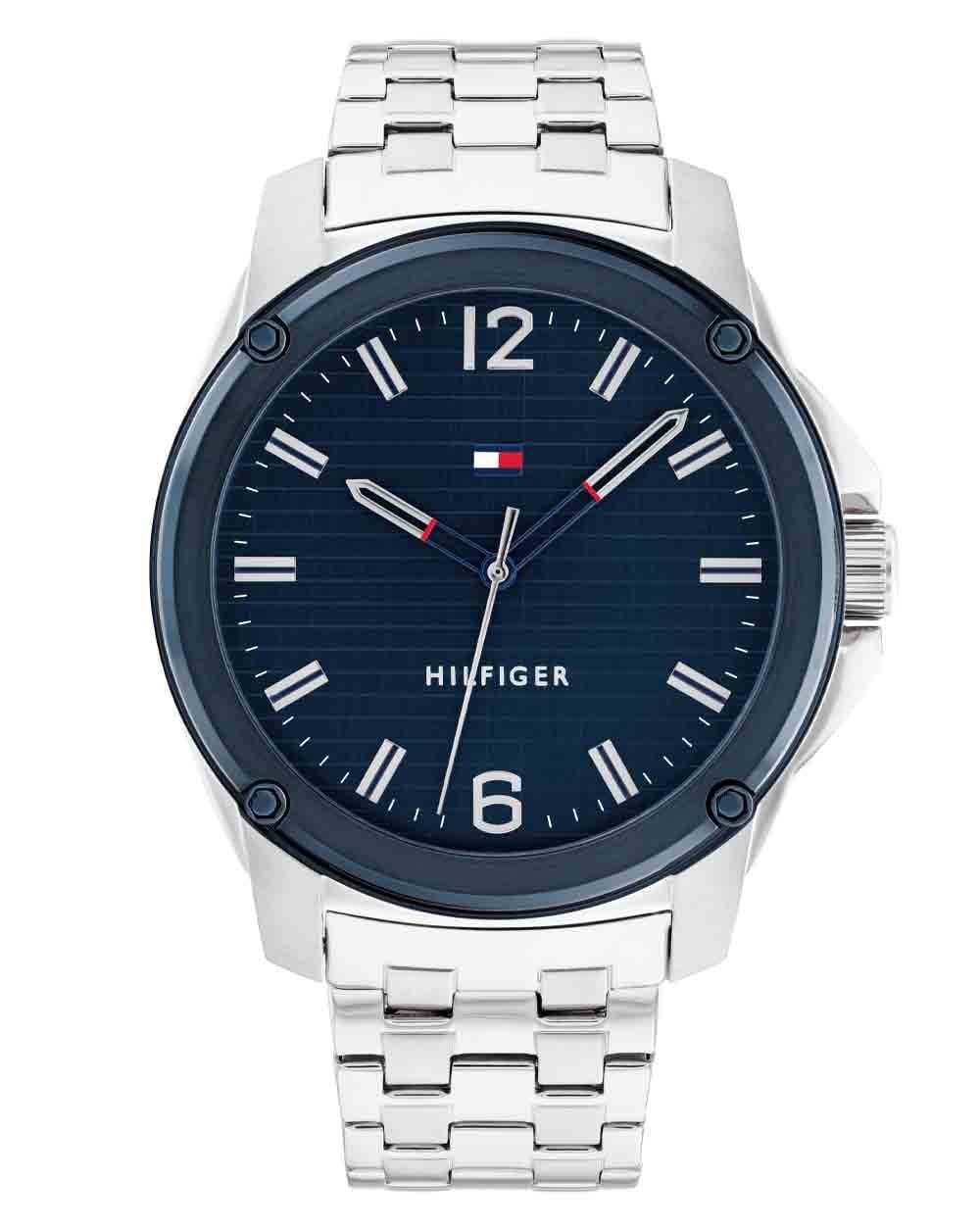 Tommy Hilfiger Jason Watch Silver/Navy