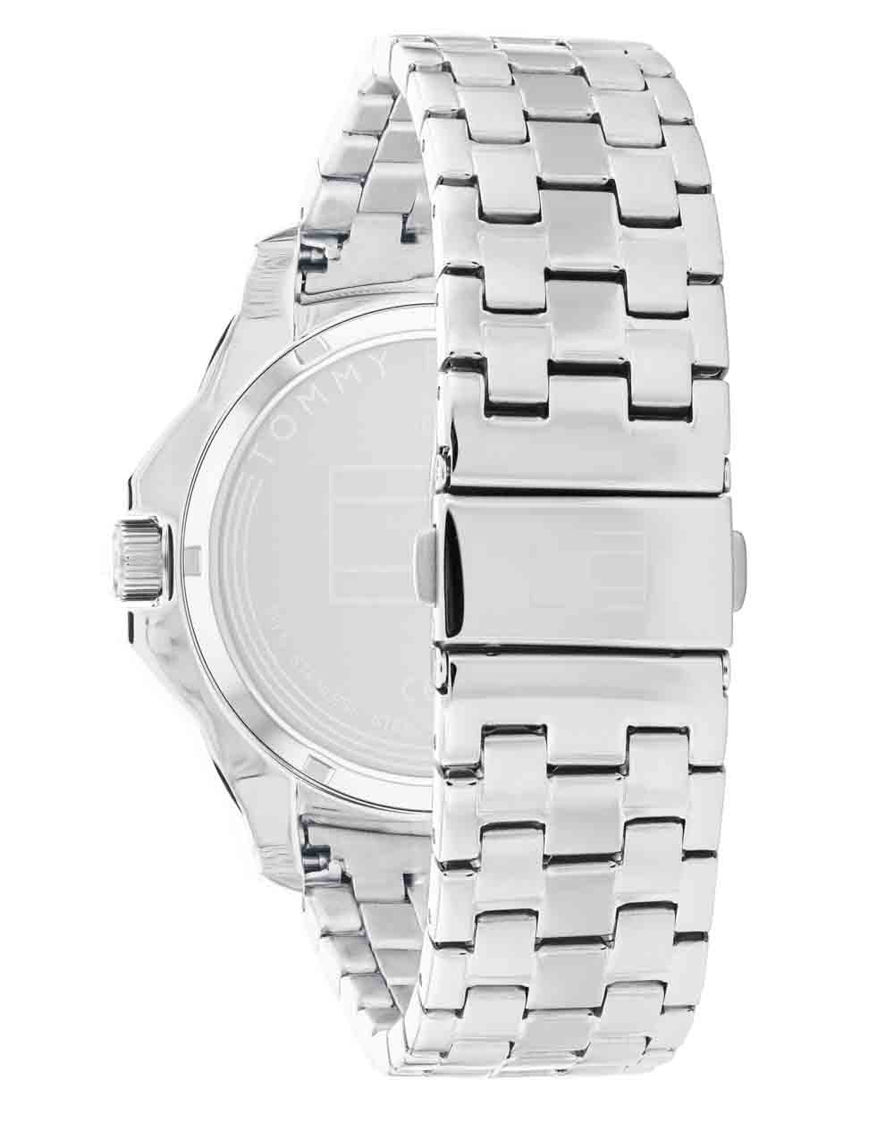 Tommy Hilfiger Jason Watch Silver/Navy - Image 3
