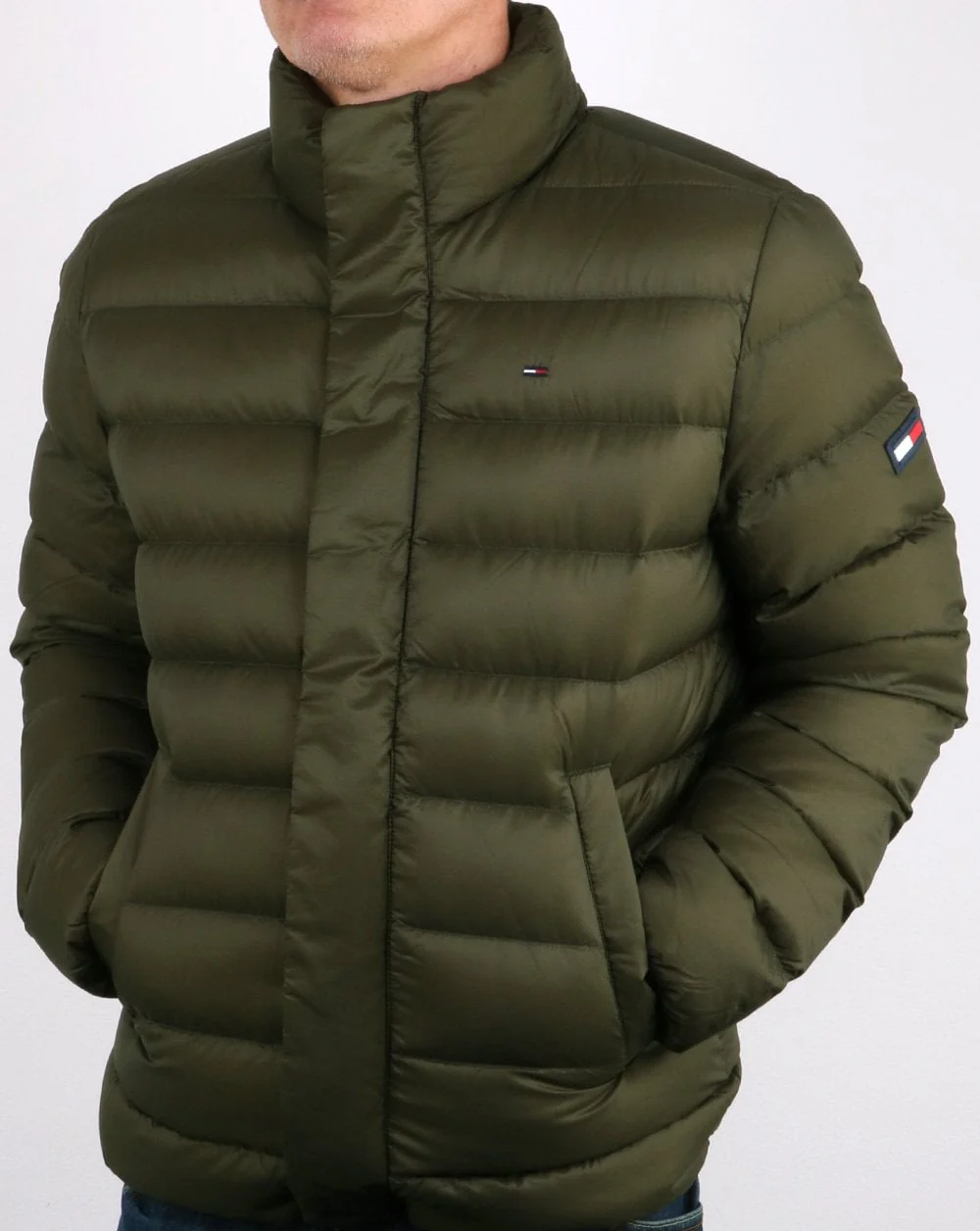 Tommy Hilfiger Light Down Jacket Forest Night
