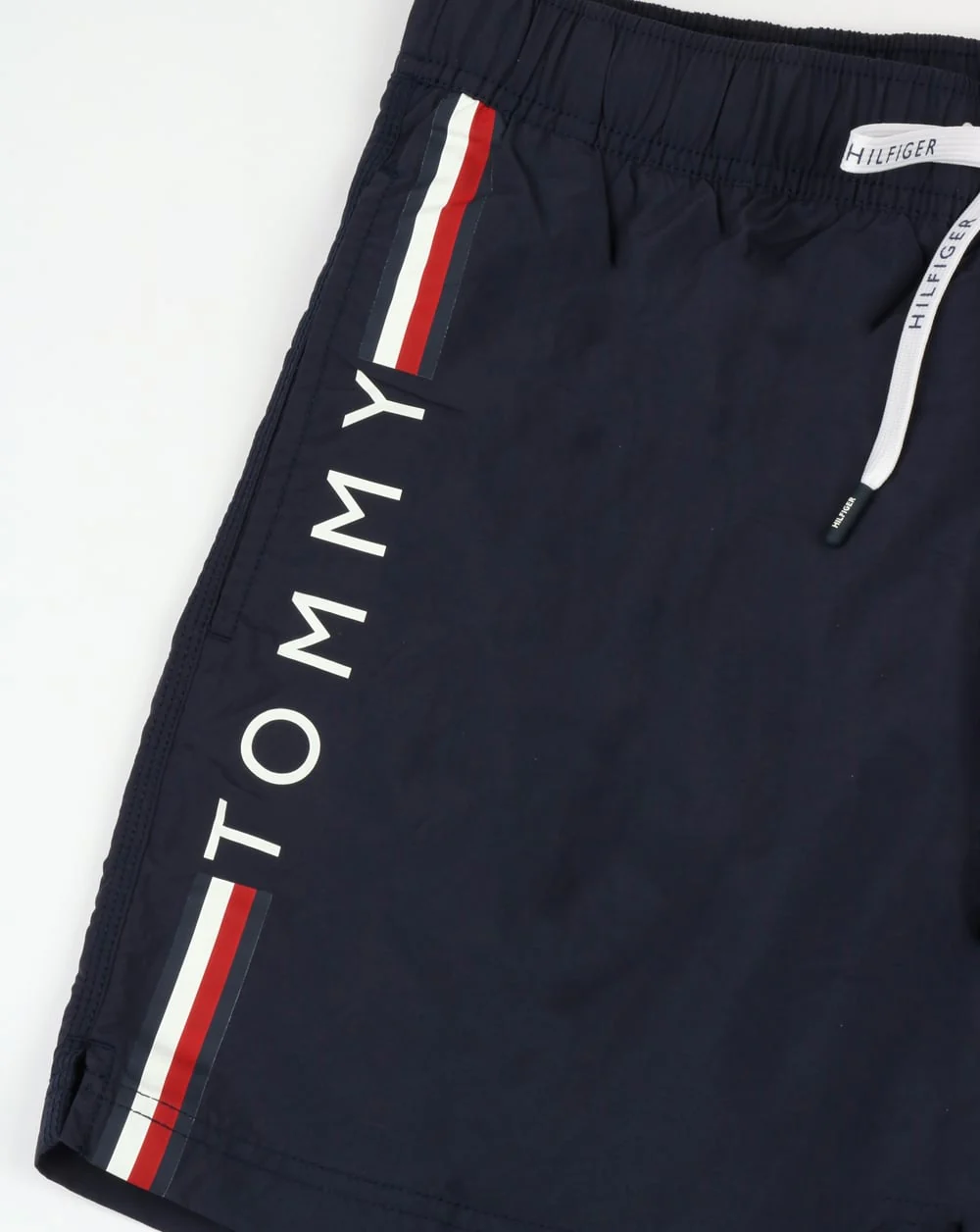 Tommy Hilfiger Linear Logo Swim Shorts Navy - Image 4