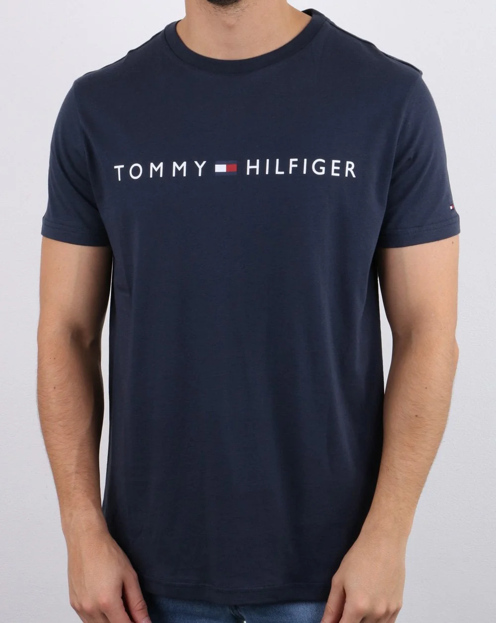 Tommy Hilfiger Logo T-shirt Navy