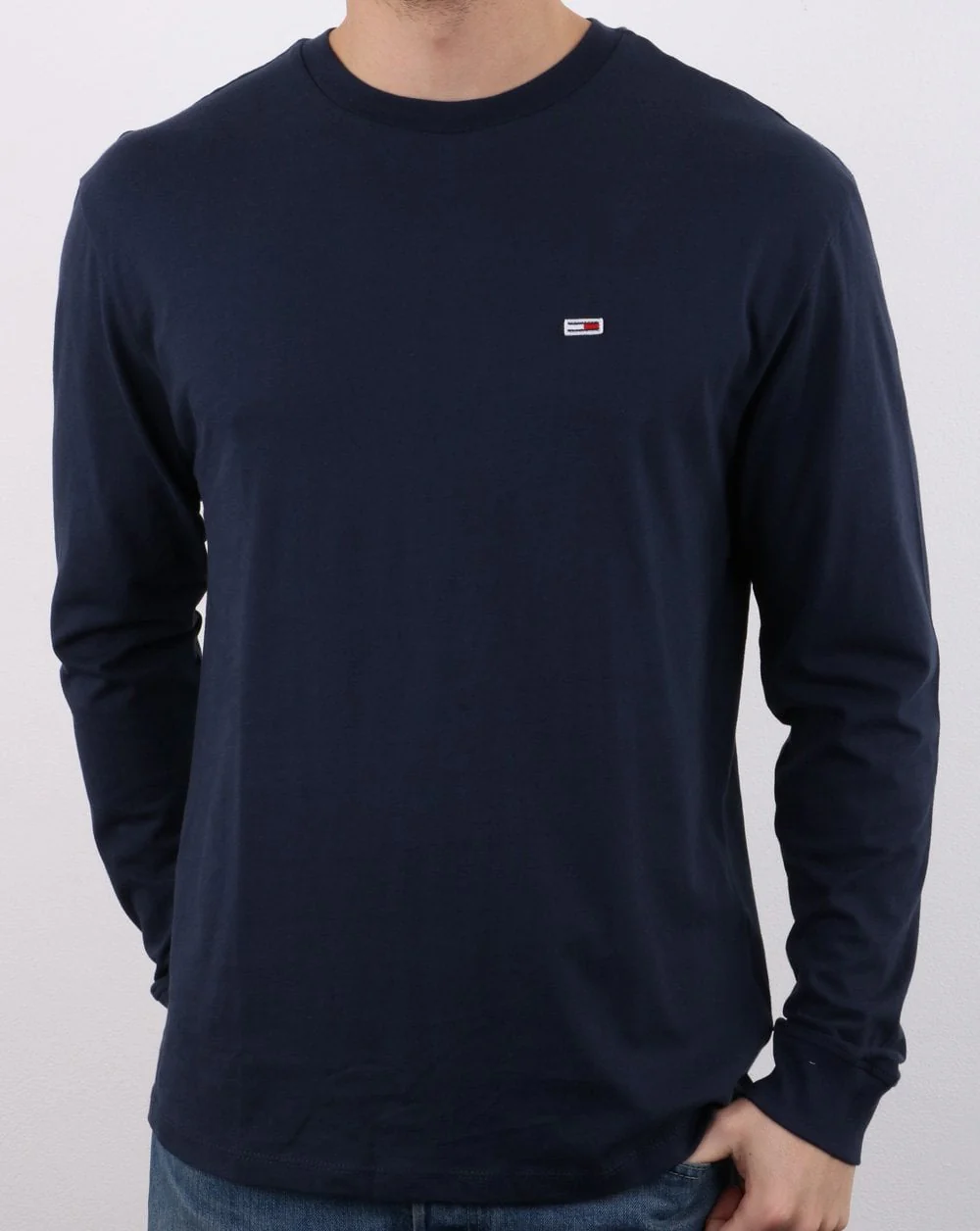 Tommy Hilfiger Long Sleeve T-shirt Navy - Image 2