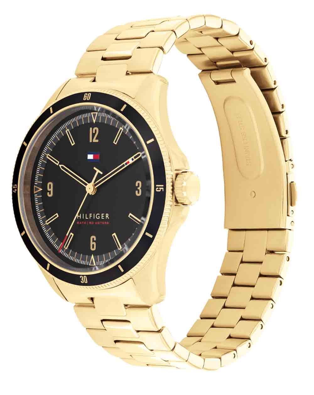 Tommy Hilfiger Maverick Watch Gold/Black - Image 2