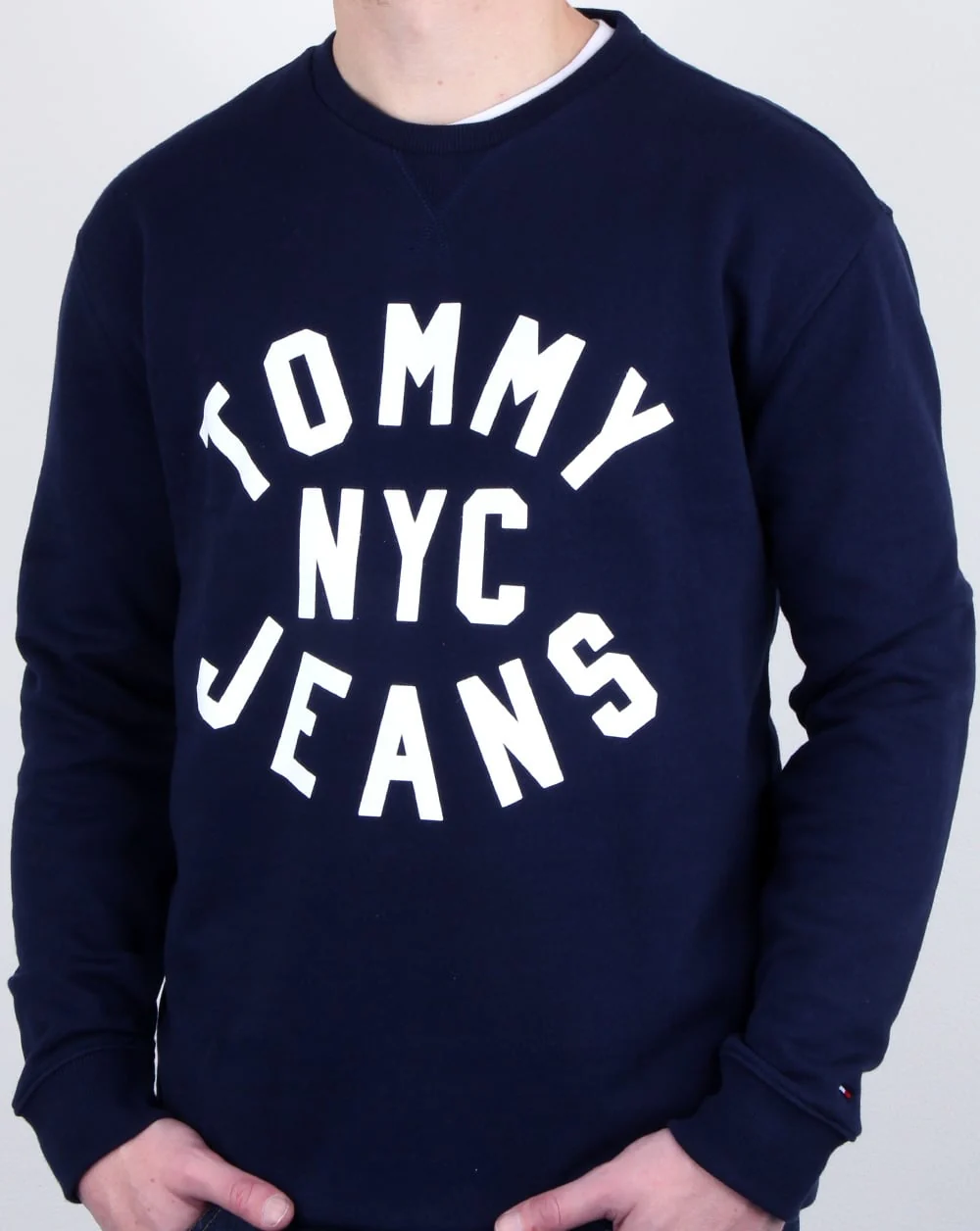 Tommy Hilfiger Nyc Logo Sweatshirt Navy