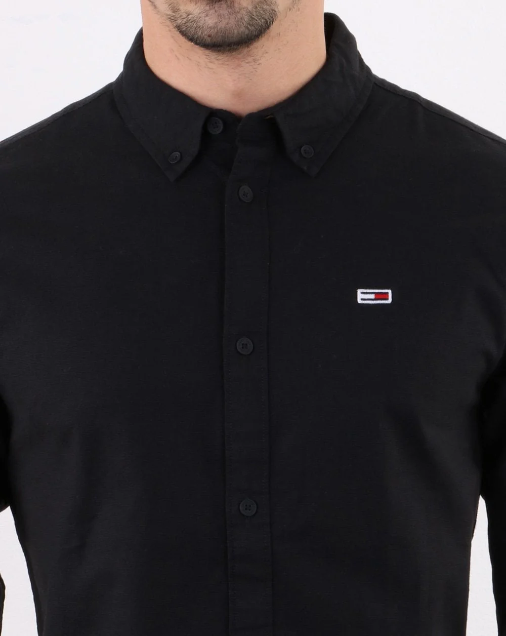 Tommy Hilfiger Oxford Shirt Black - Image 4