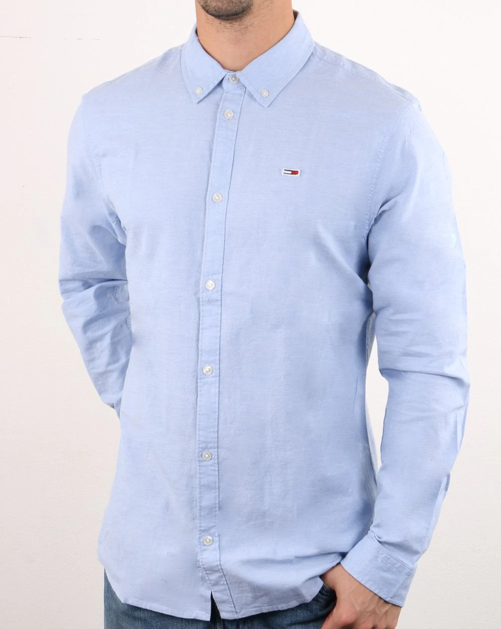 Tommy Hilfiger Oxford Shirt Light Blue - Image 2
