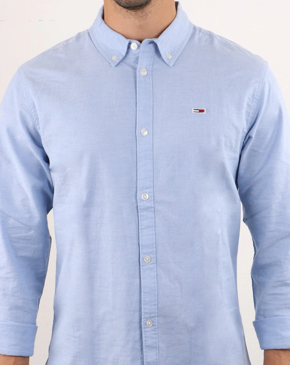Tommy Hilfiger Oxford Shirt Light Blue - Image 4