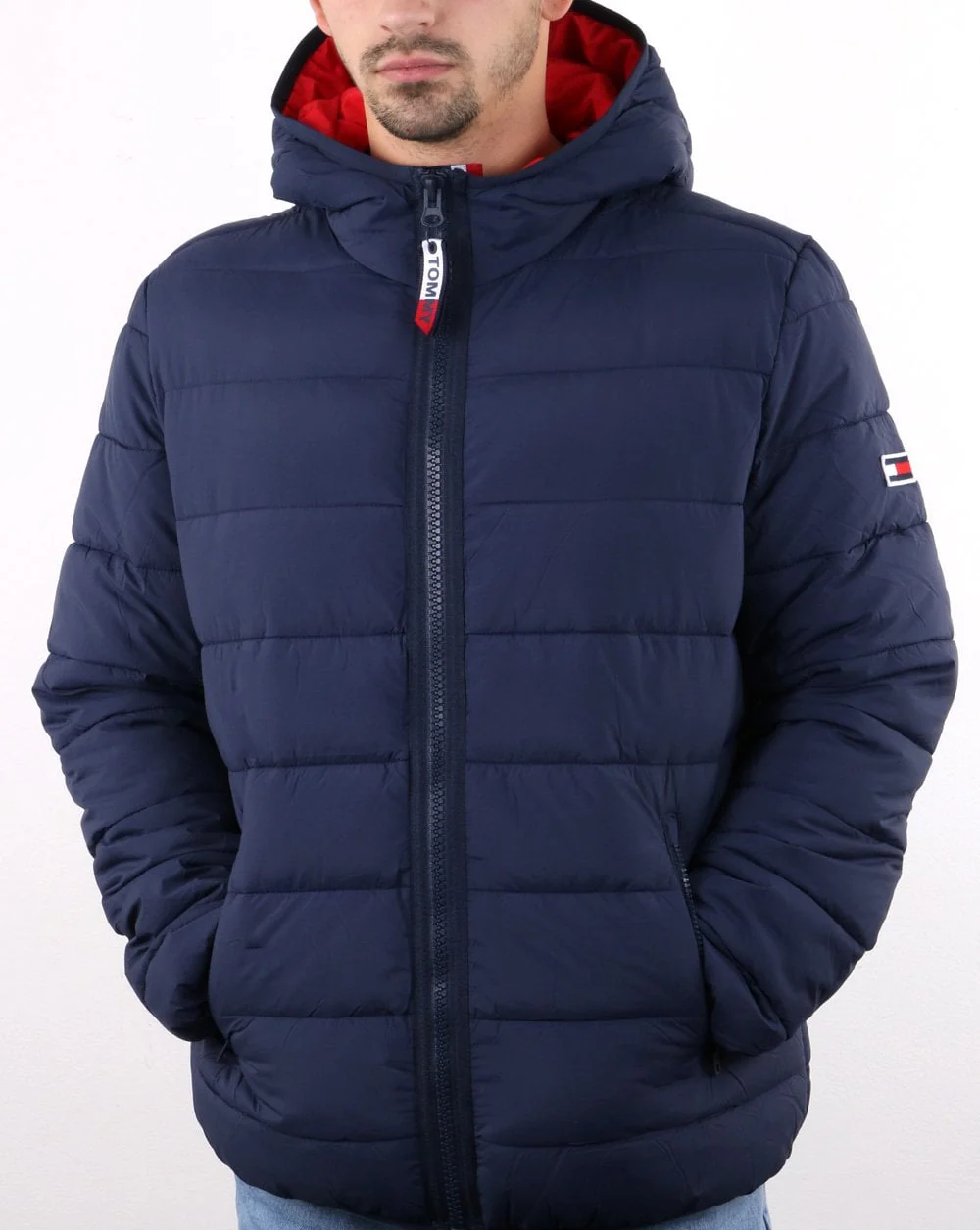 Tommy Hilfiger Padded Jacket Navy - Image 2