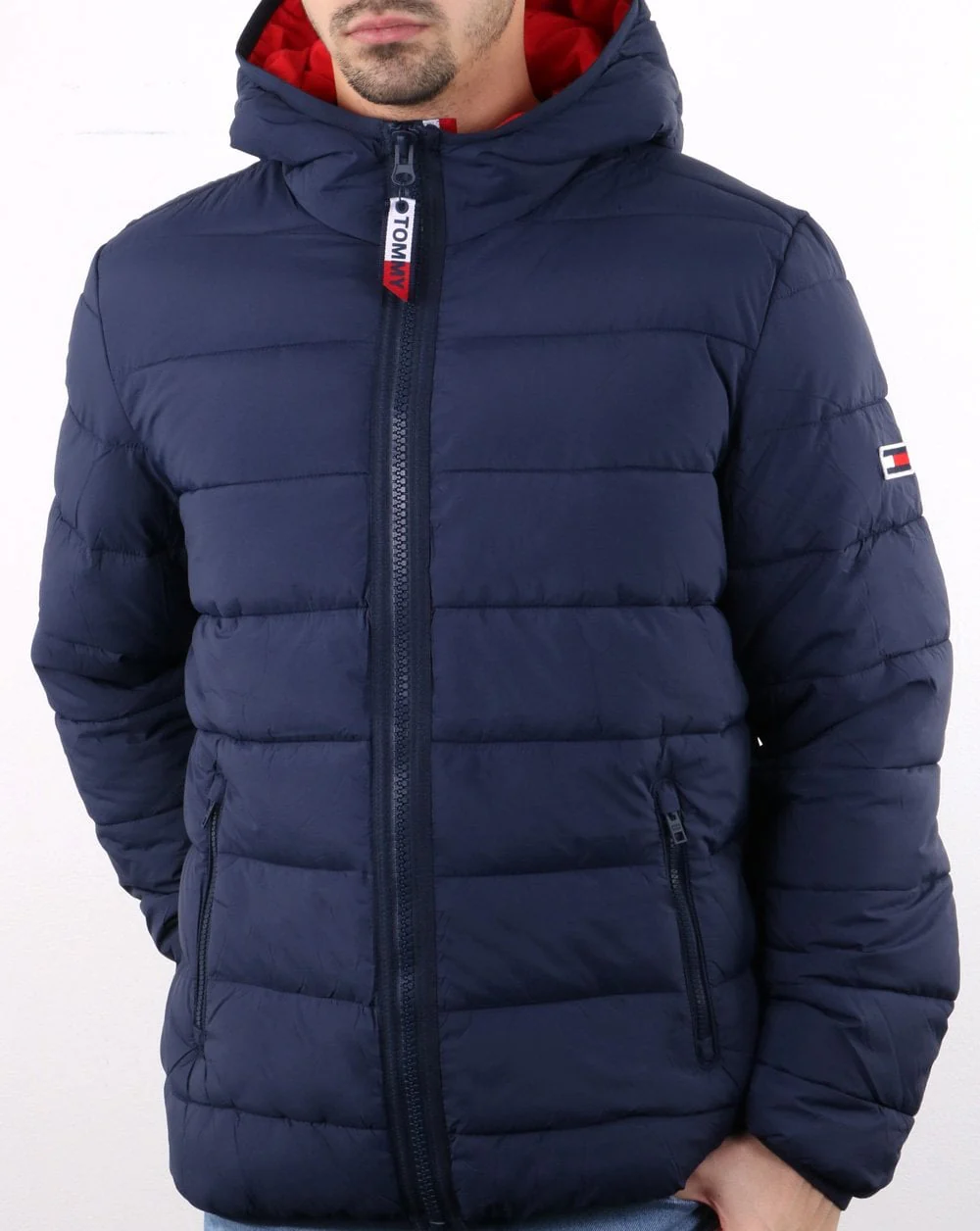 Tommy Hilfiger Padded Jacket Navy - Image 3