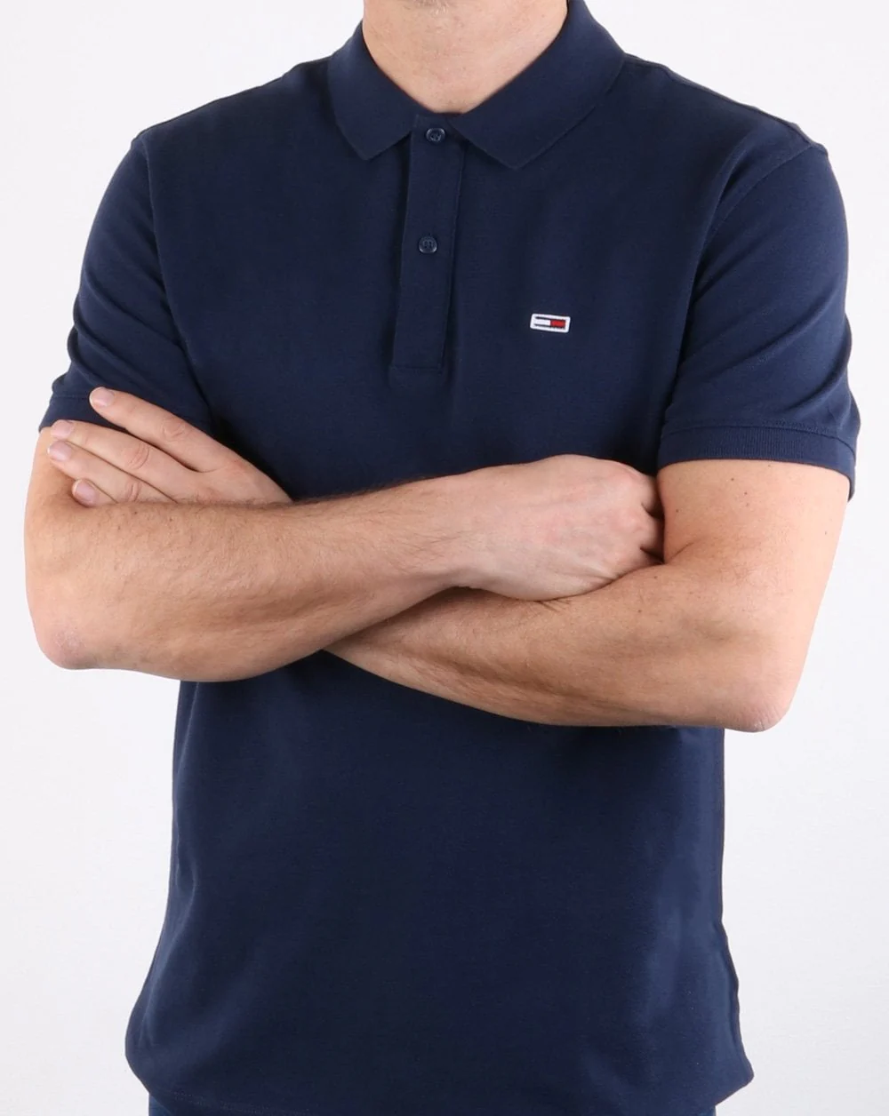 Tommy Hilfiger Polo Shirt Navy - Image 2