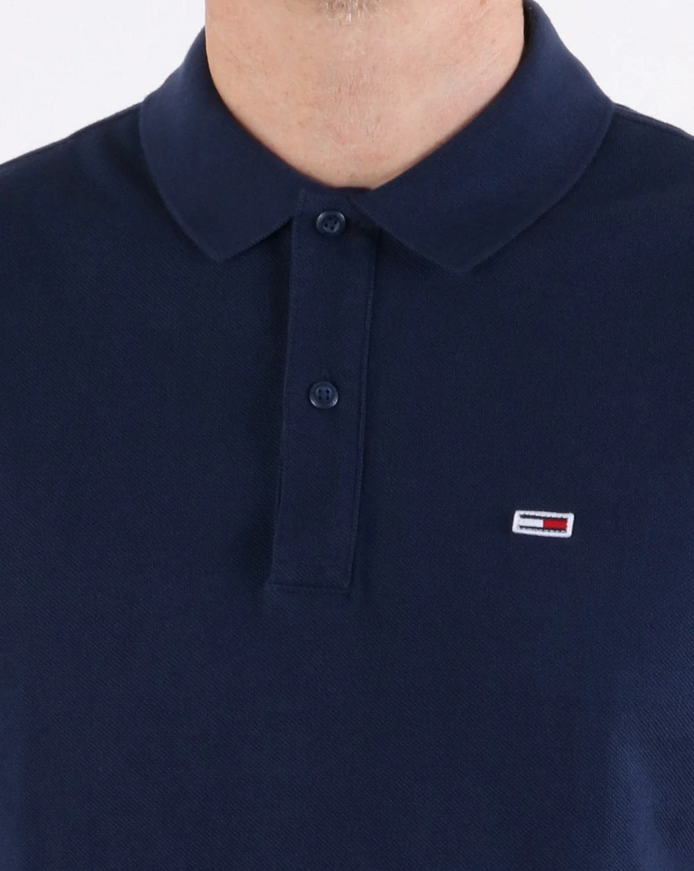 Tommy Hilfiger Polo Shirt Navy - Image 3