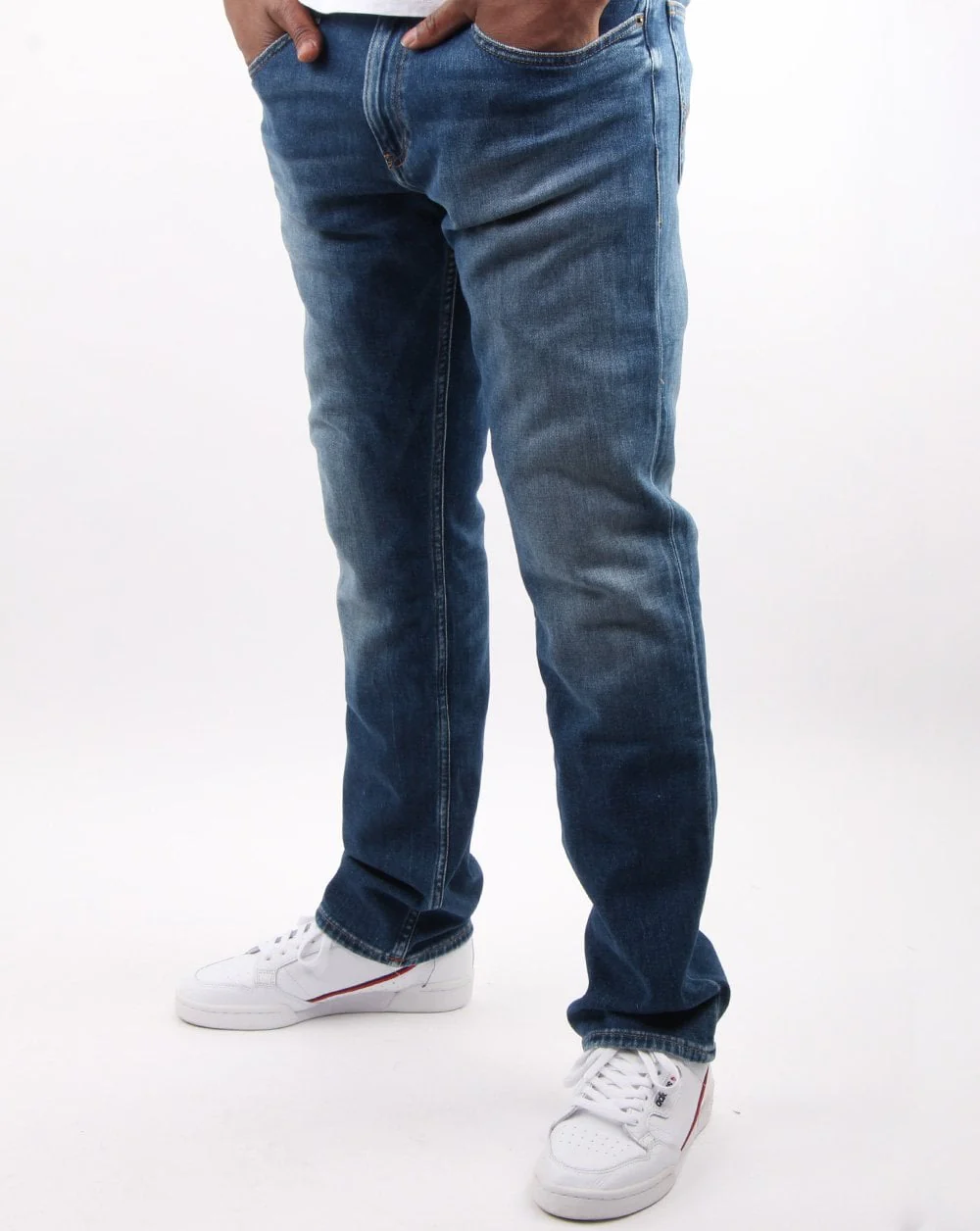 Tommy Hilfiger Ryan Relaxed Straight Jeans Kevin Mid Blue