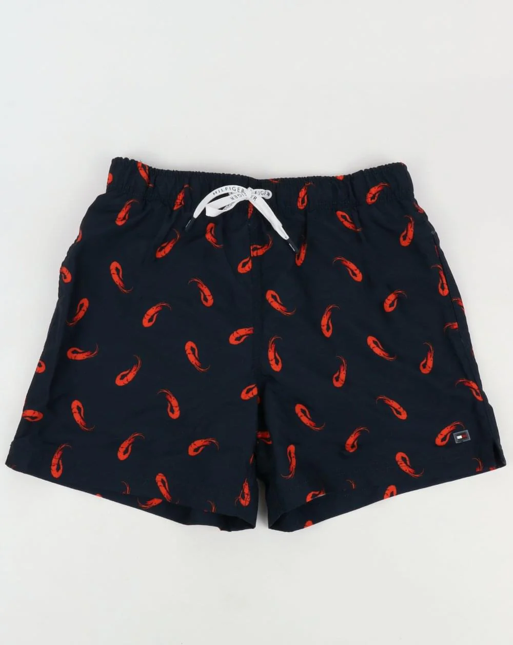 Tommy Hilfiger Shrimp Print Swim Shorts Navy