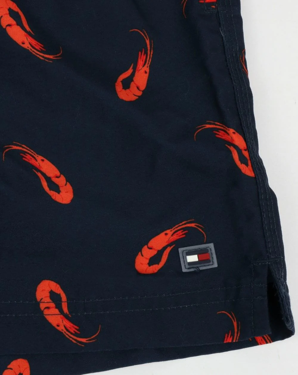 Tommy Hilfiger Shrimp Print Swim Shorts Navy - Image 3