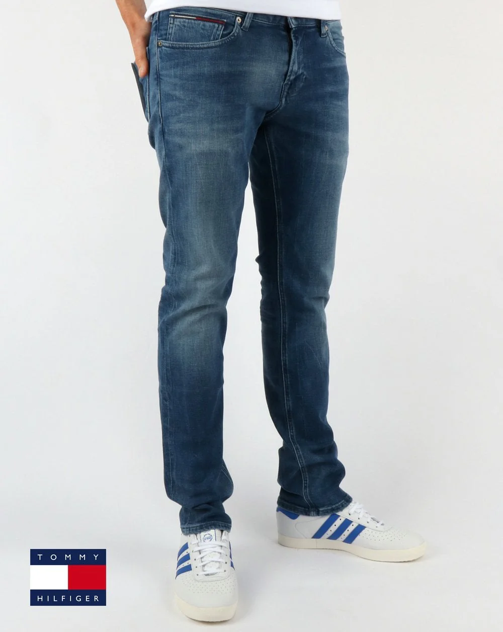 Tommy Hilfiger Slim Scanton Mid Blue
