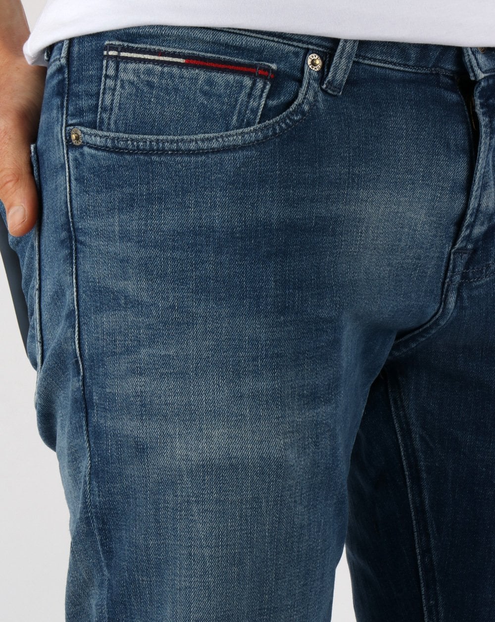 Tommy Hilfiger Slim Scanton Mid Blue - Image 2