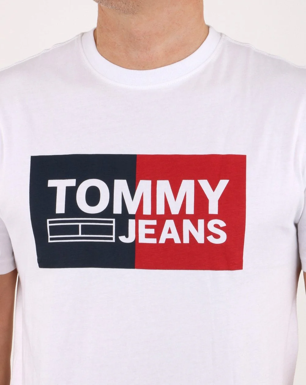 Tommy Hilfiger Split Box T-shirt Classic White - Image 3