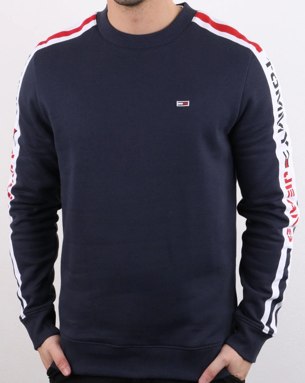 Tommy Hilfiger Tape Sweatshirt Navy